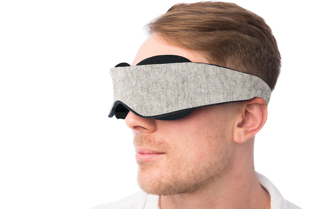 Cotton Blackout Sleep Mask - Image 5