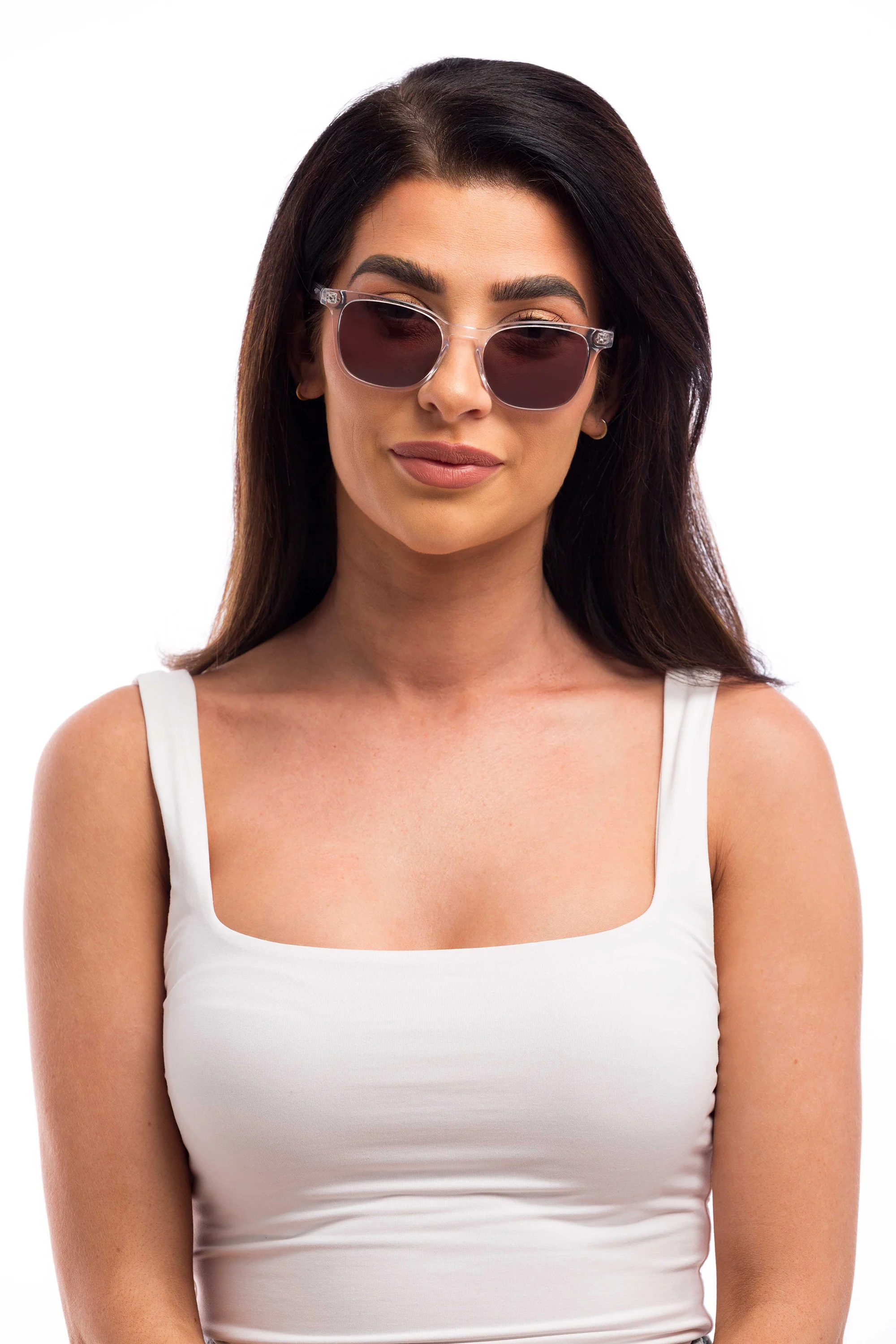 Crystal Sunglasses (Brown) - Image 3